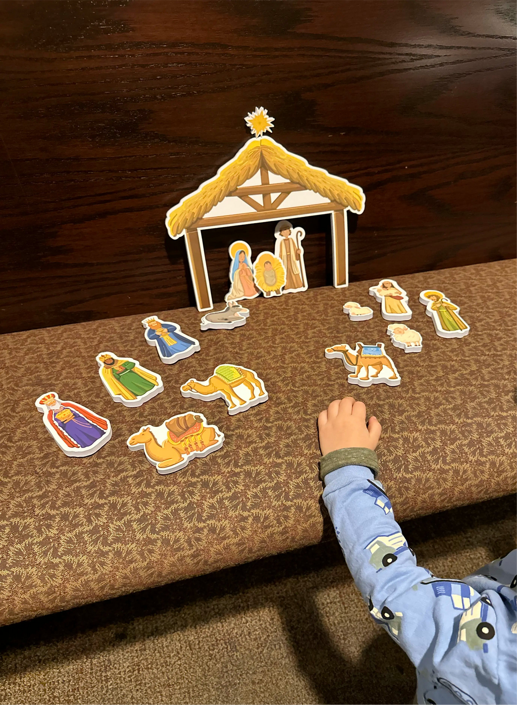 Quiet Nativity Set (a Christmas bath toy!)