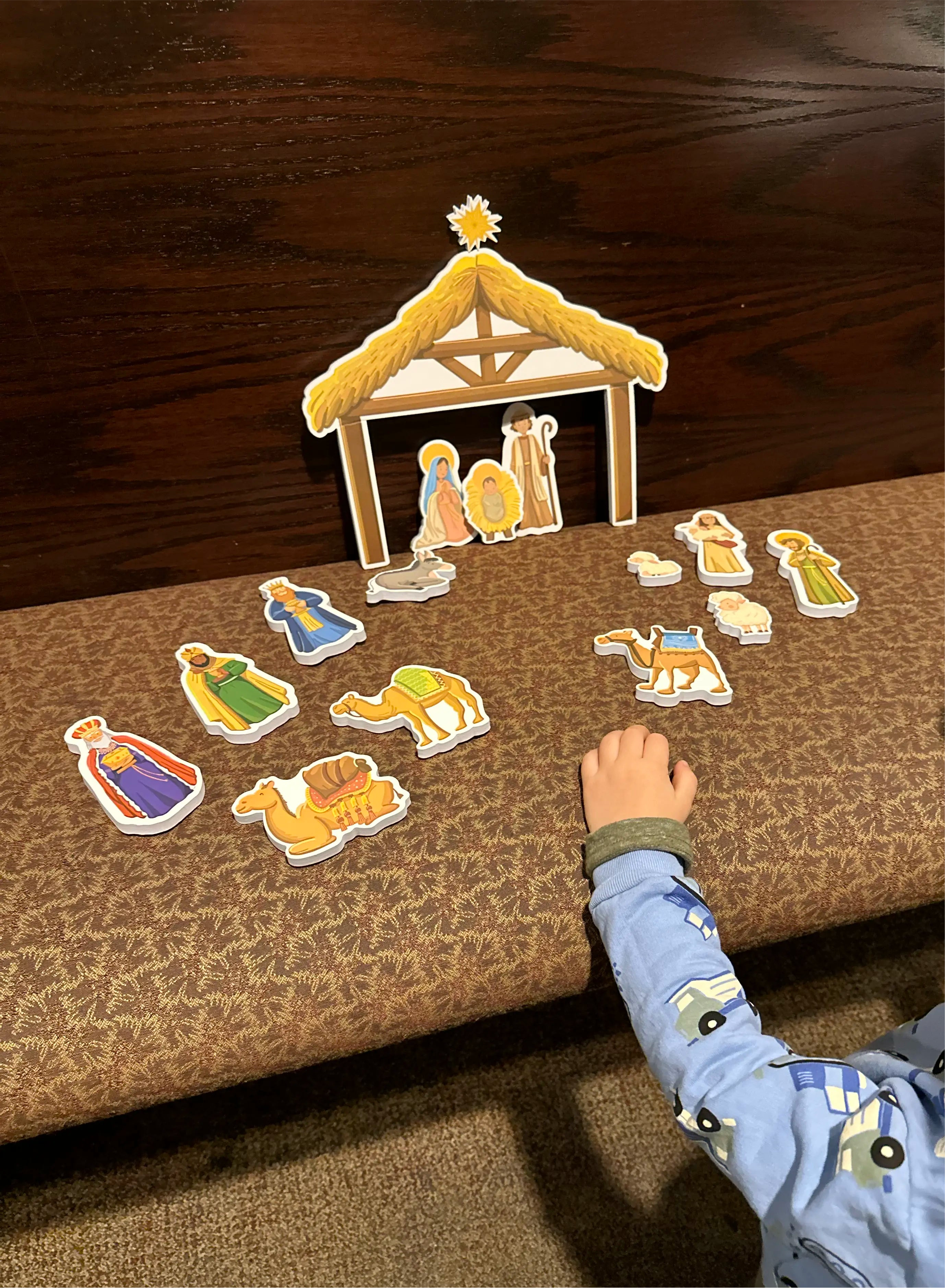 Quiet Nativity Set (a Christmas bath toy!)