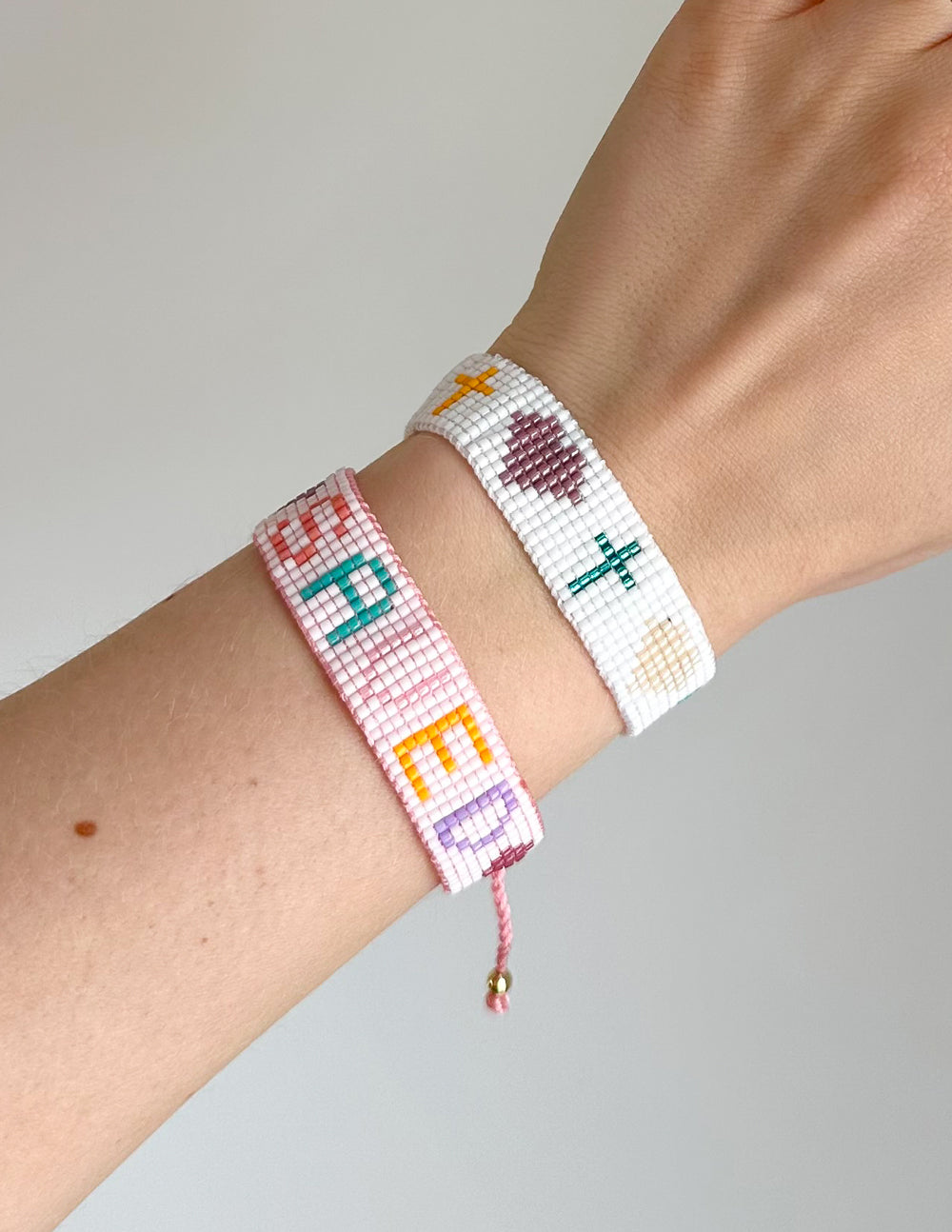 Salvation Micro Bead String Bracelet