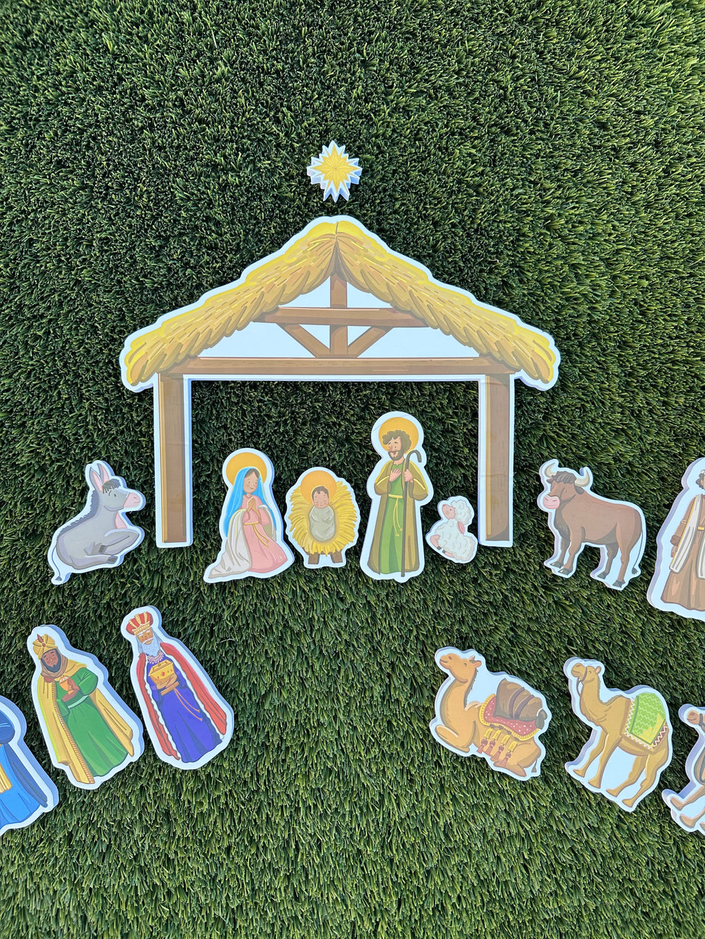 Quiet Nativity Set (a Christmas bath toy!)