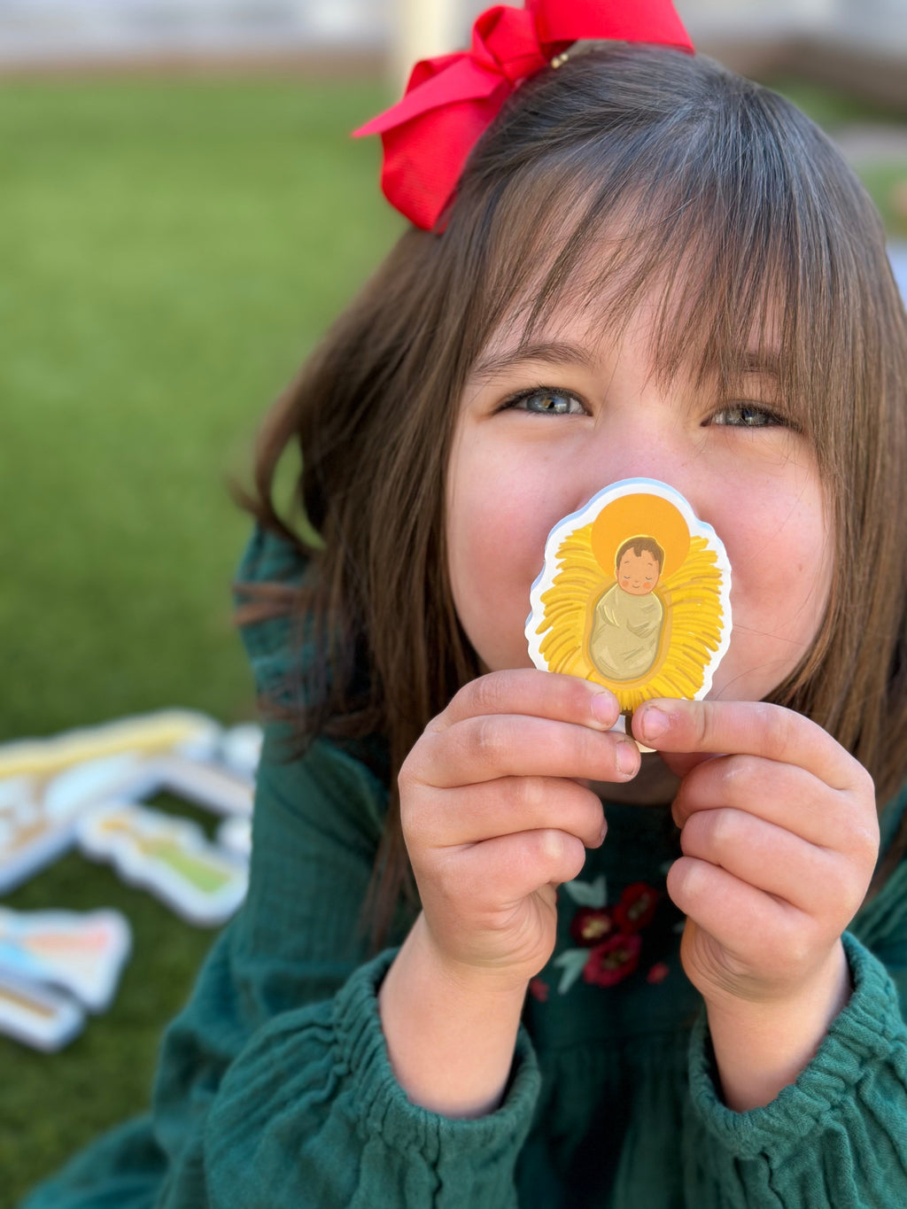 Quiet Nativity Set (a Christmas bath toy!)