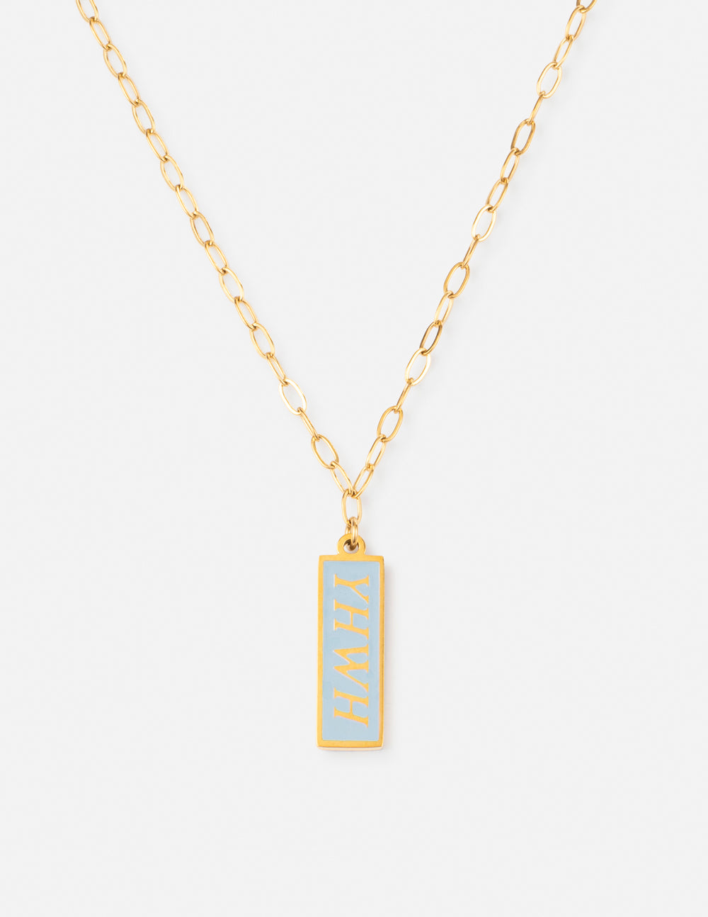 Enamel YHWH Necklace