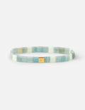 Logo Tile Letter Bracelet