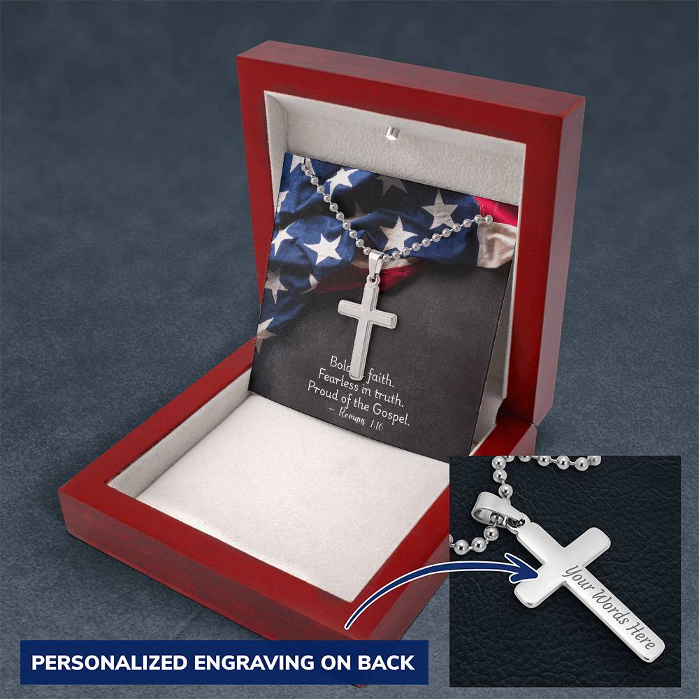 Unshamed Cross Stainless Steel- LIMITED